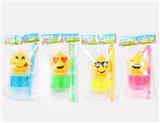OBL849811 - QQ EMOJI LANTERN RAINBOW CIRCLE