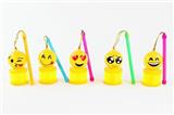 OBL849838 - QQ EMOJI LANTERN RAINBOW CIRCLE