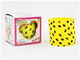 OBL849964 - NUMBER 2 PRINTED BLACK DOT RAINBOW CIRCLE