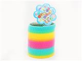 OBL849994 - NUMBER 1 10CM RAINBOW CIRCLE