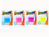 OBL850014 - NUMBER 3 TRANSPARENT SUCTION PLATE RAINBOW RING