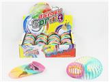 OBL850035 - 12 PRINTED MAP RAINBOW CIRCLES