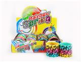 OBL850048 - 12 SNOWFLAKE RAINBOW RINGS