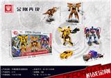 OBL850152 - MIDDLE WASP WITH DINOSAUR WITH DYNAMITE COLUMN