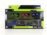 OBL850488 - ALLOY DOUBLE-DECKER TRAILER SET