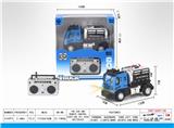 OBL851380 - 1：64四通2.4G遥控油罐运输车（欧式）