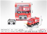 OBL851393 - 1：64四通2.4G遥控水炮消防车（德式）