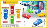 OBL851603 - 4 SOLID-COLOR RETURN CLASSIC CAR SINGLE
