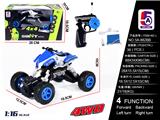 OBL852317 - 1:16 4*4四驱摩托警车越野攀爬车(包电）