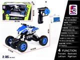 OBL852321 - 1:16 Motorcycle police car off-road climber (en-electric)