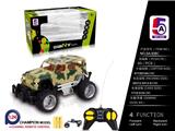 OBL852414 - Share on camouflage jeep off-road remote control car (bag)