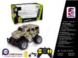 OBL852422 - 1: 24 CAMOUFLAGE HUMMER JEEP CROSS COUNTRY REMOTE CONTROL VEHICLE (POWER PACKAGE)