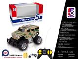 OBL852470 - 1: 24 CAMOUFLAGE HUMMER JEEP CROSS COUNTRY REMOTE CONTROL VEHICLE (POWER PACKAGE)