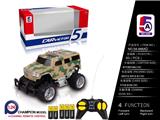 OBL852471 - 1: 24 CAMOUFLAGE HUMMER JEEP CROSS COUNTRY REMOTE CONTROL VEHICLE (POWER PACKAGE)