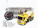 OBL852627 - 四通遥控带灯光方向盘工程搅拌车