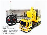 OBL852628 - 四通遥控带灯光方向盘工程勾机车