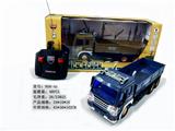 OBL852662 - 四通遥控带灯光军事斗车