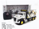 OBL852665 - 四通遥控带灯光工程货柜车