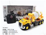 OBL852666 - 四通遥控带灯光工程搅拌车