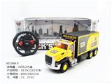 OBL852673 - 四通遥控带灯光方向盘工程货柜车
