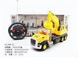 OBL852675 - 四通遥控带灯光方向盘工程勾机车