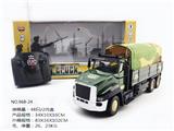 OBL852688 - 四通遥控带灯光军事布车
