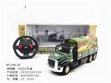 OBL852692 - 四通遥控带灯光方向盘军事布车