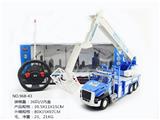 OBL852707 - 四通遥控带灯光方向盘修灯车