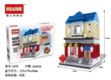 OBL853038 - 双层迷你街景-书店
