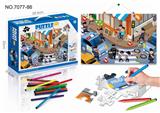 OBL853224 - POLICE PUZZLE PAINTING