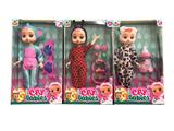OBL853440 - 9 INCH REAL CRYING DOLL