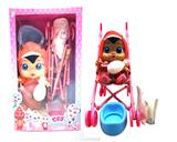 OBL853496 - 14 INCH ENAMEL CRYING DOLL