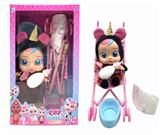 OBL853802 - 14 INCH GLUE CRYING DOLL