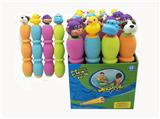 OBL853904 - MONKEY / HIPPO \/ DOG \/ DUCK NEW STYLE PEARL COTTON ANIMAL HANDLE