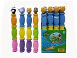 OBL853912 - ELEPHANT / DOLPHIN \/ LION \/ PANDA 3-COLOR PEARL COTTON ANIMAL HANDLE