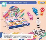 OBL854323 - 木制串珠手表（18只/盒）