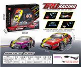 OBL854327 - 1:24 四通摇控车灯光音乐PVC车壳(包电）