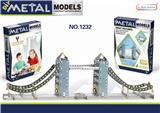 OBL855081 - Metal self-assembled London Tower Bridge 501pcs