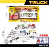 OBL855409 - 惯性双层拖头车拖4只滑行哈雷摩托