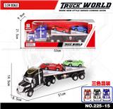 OBL855420 - 惯性拖头车拖2只滑行兰博基尼（单层）