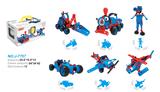 OBL856221 - SELF LOADING EDUCATIONAL BUILDING BLOCKS (143PCS)