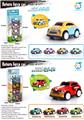 OBL856252 - 4PCS MINI CARTOON METAL CAR COMBINATION