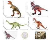 OBL857057 - 充棉搪胶恐龙模型