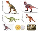 OBL857058 - 充棉搪胶恐龙带声音