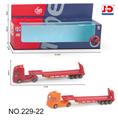 OBL857301 - ALLOY FLAT TRACTOR HEAD RED