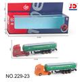 OBL857302 - ALLOY TRACTOR TANKER RED