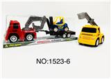 OBL857380 - 两款惯性工程车拖吊车叉车混装
