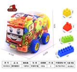 OBL857527 - 220 G CANNED BUILDING BLOCKS FOR FIRE TRUCK (138PCS AND)