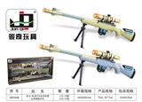 OBL857595 - 电动灯光音乐枪管会伸缩狙击枪