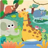 OBL858437 - PAPER ANIMAL PUZZLE